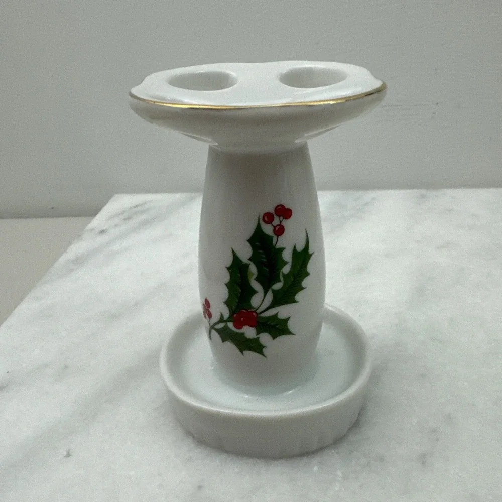 Vintage Porcelain Toothbrush Holder Japan